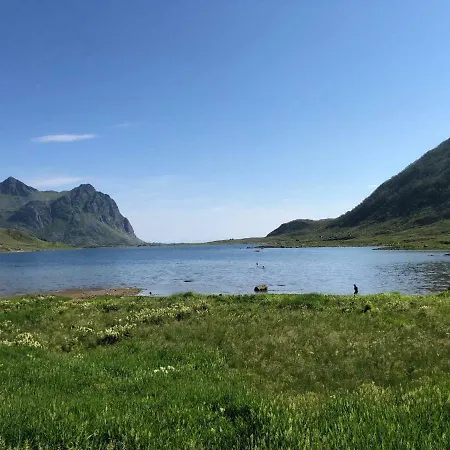 Ferienhaus Seafront House In Fjord In The Middle Of Lofoten *